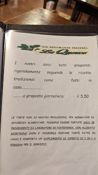 Restaurant italien Ristorante Pizzeria Le Querce à Ferrara - menu / carte