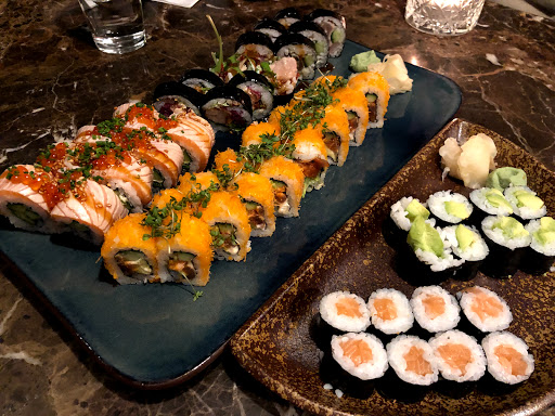 Sushi restauranter take away København