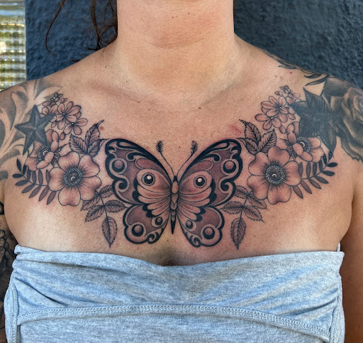 Explore one word tattoo ideas, creative tattoo ideas in Cottage Grove, available at Tattoo Nouvelle