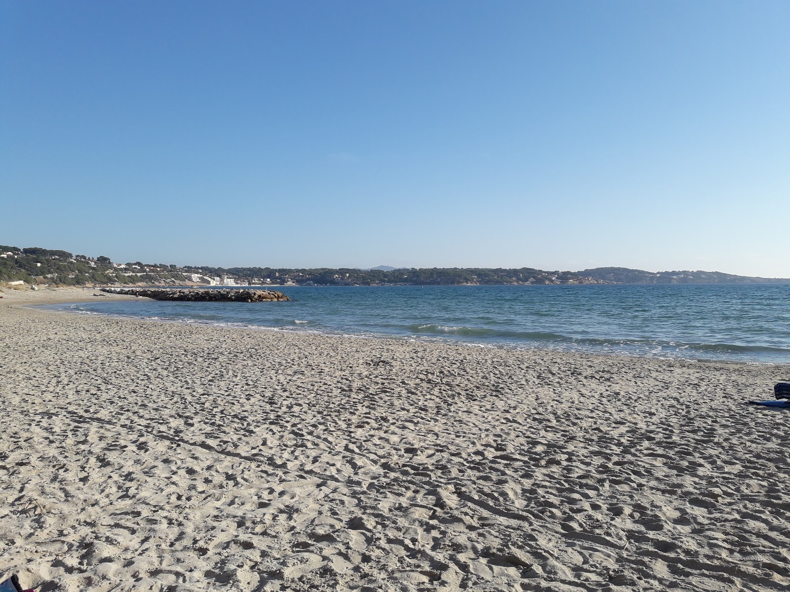 Foto von Plage du Grand Vala mit geräumige bucht
