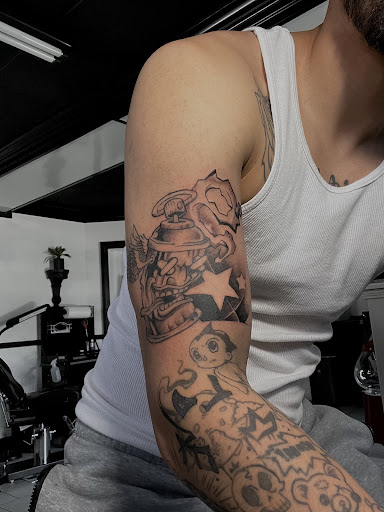 Explore atlantis tattoo ideas, creative tattoo ideas in Newburgh, available at Ink Spill Tattoo