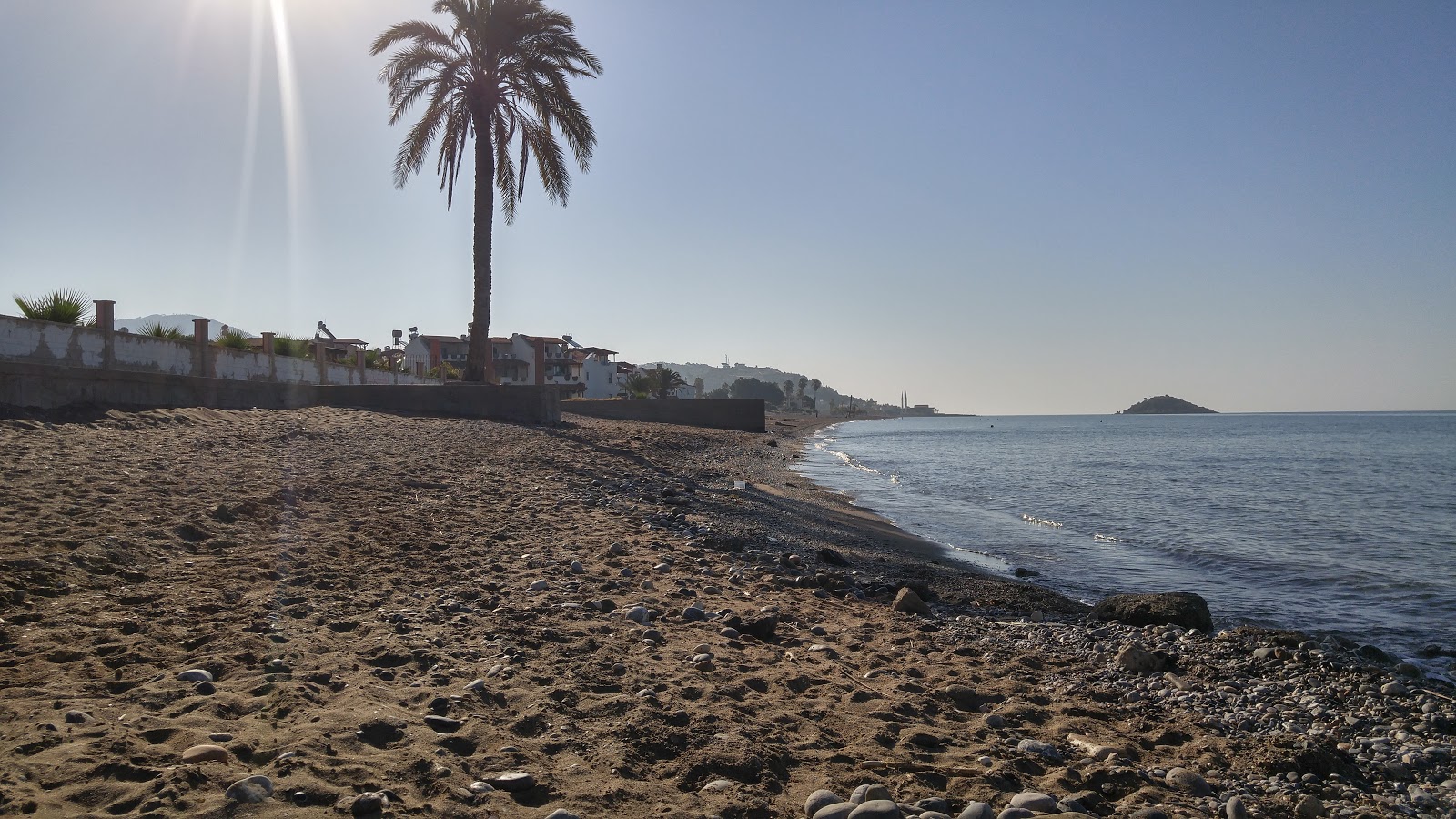 Foto di Ansel beach con una superficie del acqua turchese