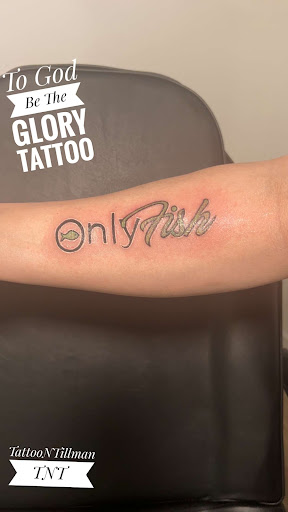 Explore half arm tattoo ideas, creative tattoo ideas in Grand Coulee, available at To God Be The Glory Tattoo & Piercing