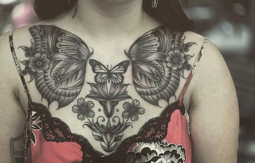Explore dark tattoos ideas, creative tattoo ideas in Stevens Point, available at Black Rabbit Tattooing