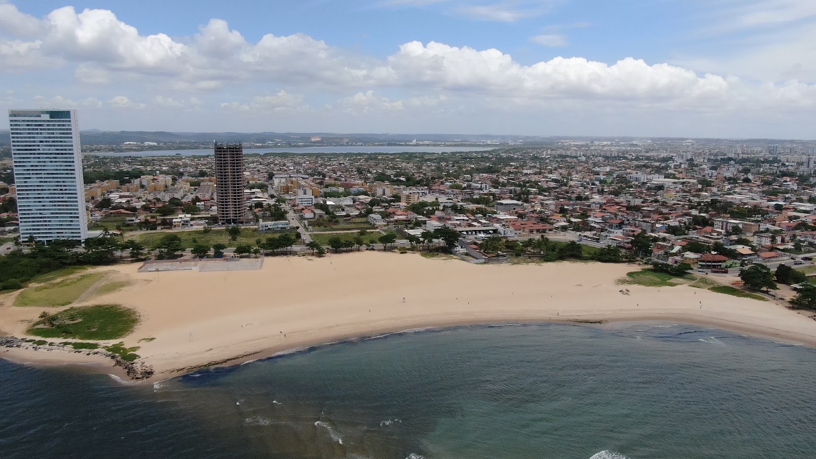 Photo de Praia de Barra de Jangada avec rivage droit, long