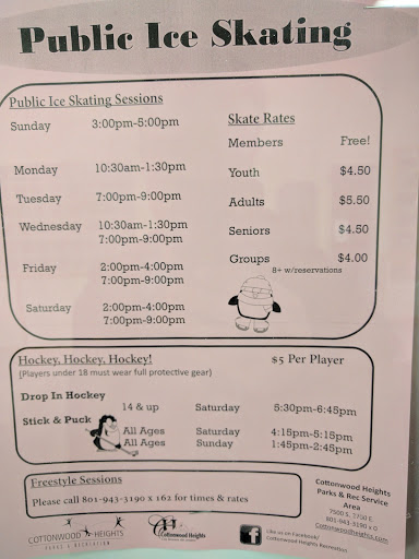 Recreation Center «Cottonwood Heights Recreation Center», reviews and photos, 7500 S 2700 E, Cottonwood Heights, UT 84121, USA