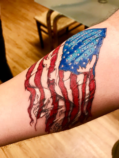 Explore men thigh tattoo ideas, creative tattoo ideas in Lake Havasu City, available at 303Tattoo