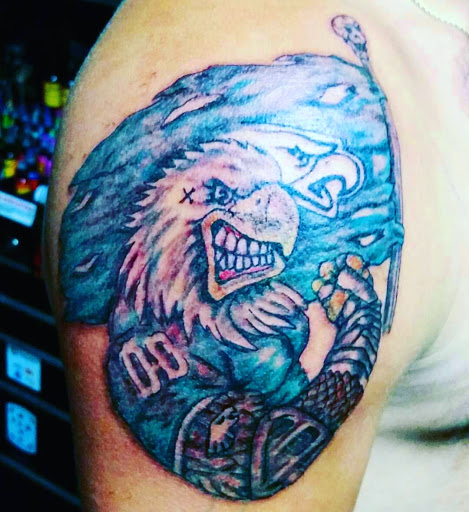 Explore half sleeve family tattoo ideas, creative tattoo ideas in Erie, available at EliKingInk