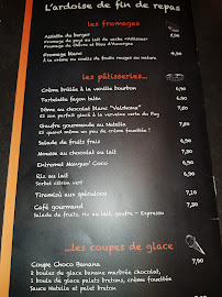 Restaurant La Taverne Brasserie à Le Puy-en-Velay (la carte)