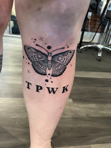 Explore ribbon tattoo ideas, creative tattoo ideas in Pittsburgh, available at Sanctuary Pittsburgh