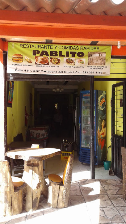 Restaurante Pablito - Cra. 4 #37 # 3, Cartagena Del Chairá, Caquetá, Colombia