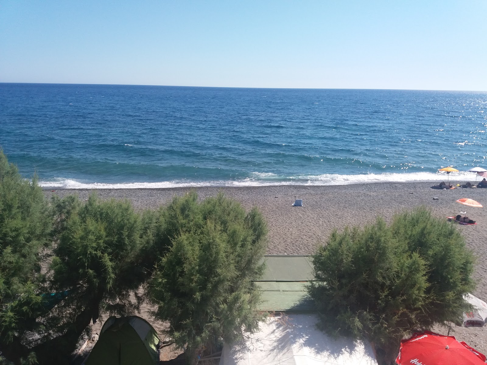 Foto von Dyskos beach - beliebter Ort unter Entspannungskennern