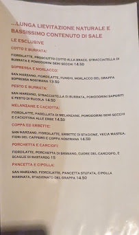 Menu du Baita Camol Food & Drink à Località Cà Mol