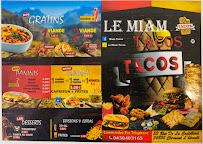 Menu / carte de Le Miam Tacos à Clermont-l'Hérault