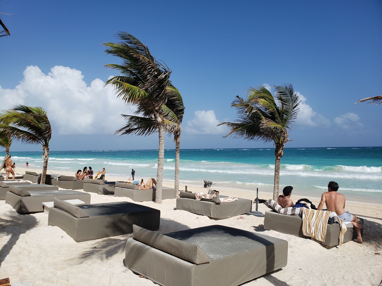 Photo of Tulum beach with very clean level of cleanliness