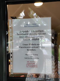 Menu / carte de Annetts Imbiss - Anett Bock à Seelingstädt