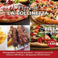 Menu du Pizzeria La Collinetta à Cermignano