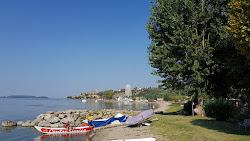 Photo de Plage de Sualzo avec un niveau de propreté de sale