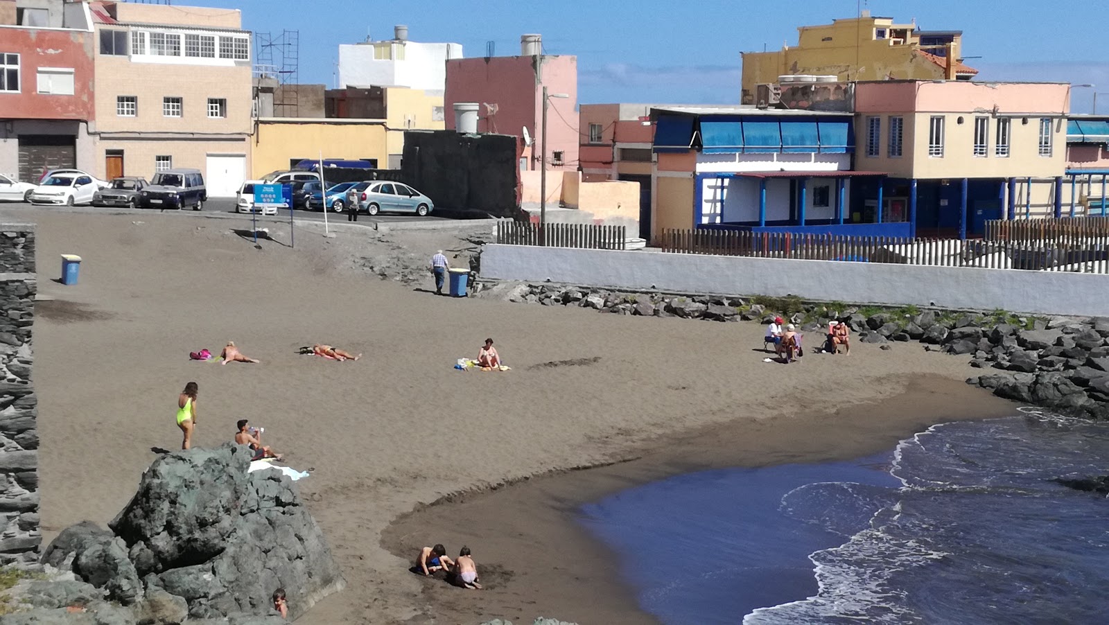 Valokuva Playa del Muelleista. puhtaustasolla korkea