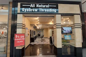 All natural eyebrow threading image