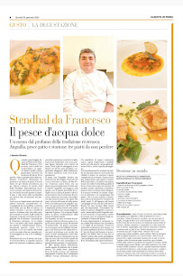 Ristorante Locanda Stendhal da Francesco à Sacca carte