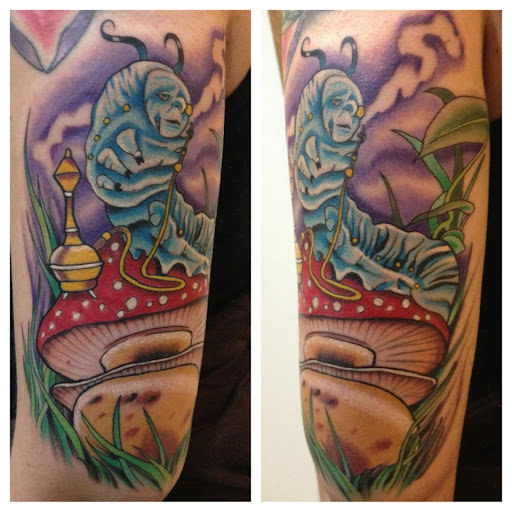 Explore mf doom tattoo ideas, creative tattoo ideas in Erie, available at Wayward Tattoo Studio