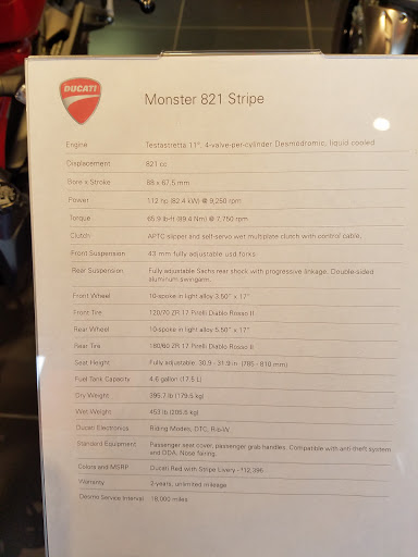 Ducati Dealer «Ducati Indianapolis», reviews and photos, 4629 Northwestern Dr, Zionsville, IN 46077, USA