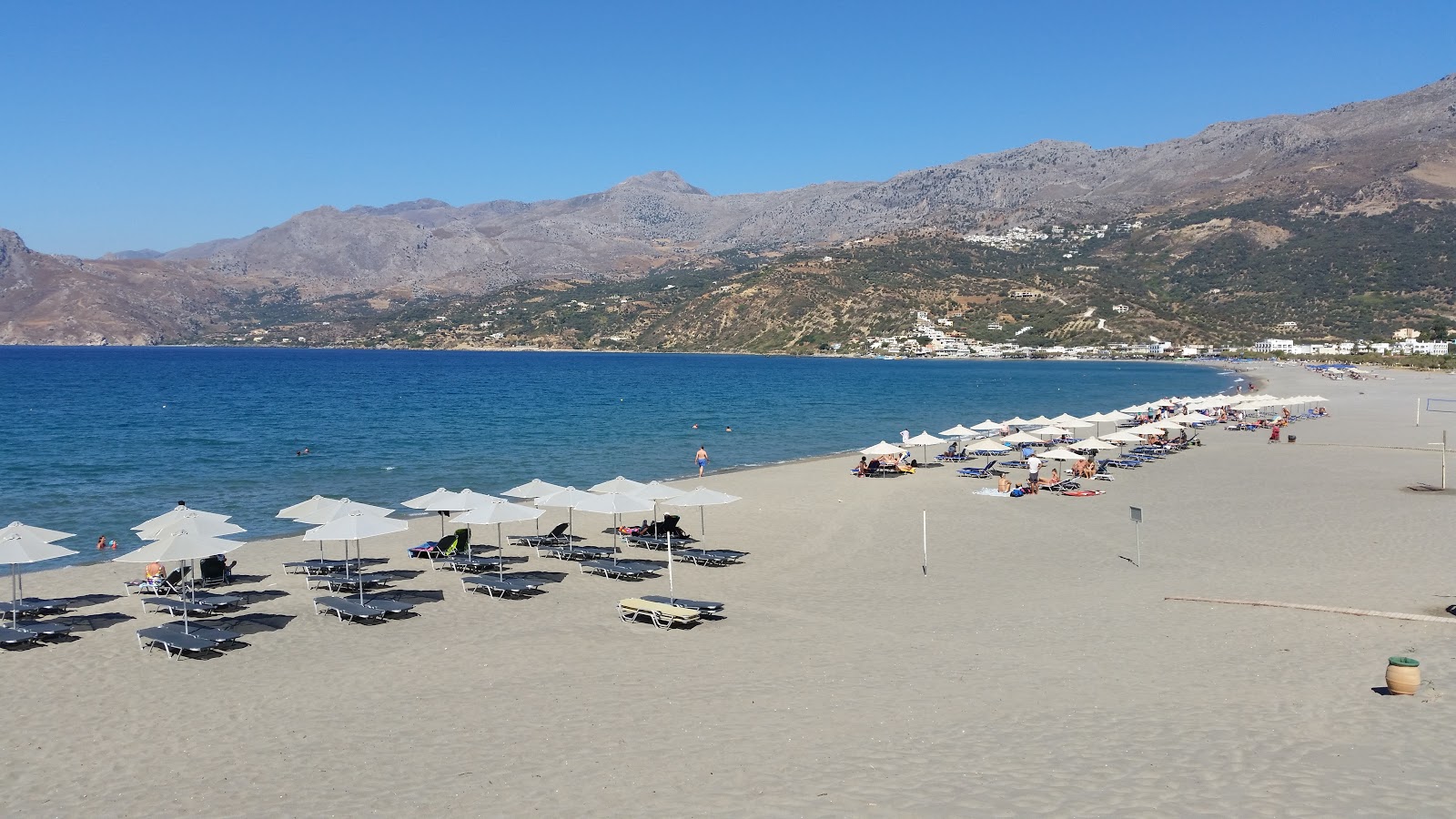 Photo of Plakias beach amenities area