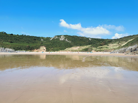 Oxwich Bay beach