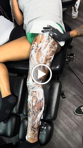 Explore tattoo sheet ideas, creative tattoo ideas in Jacksonville, available at Divine Lines Tattoo