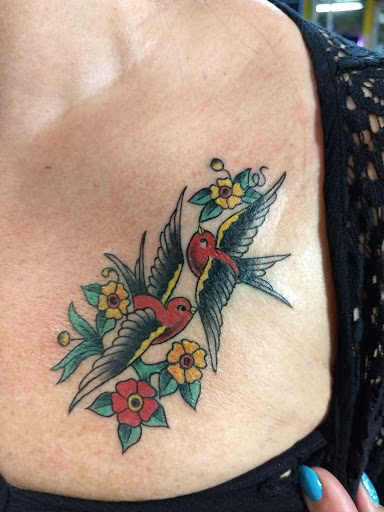 Explore woman shoulder tattoo ideas, creative tattoo ideas in Coeur D Alene, available at Northwest Tattoo Museum & Tattooing