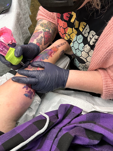 Find space tattoo ideas for your next unique tattoo in Adrian at Good Life Tattoo Co.