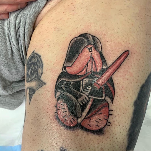 Explore breaking benjamin tattoo ideas, creative tattoo ideas in Hudson Falls, available at ALTERED ADDICTION TATTOOS