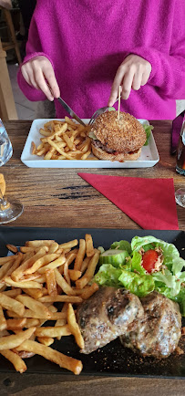 Hamburger du Restaurant français Le Feu ô Plumes à Aigues-Mortes - n°2
