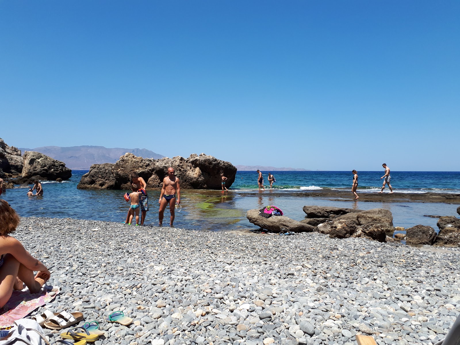 Fotografie cu Ravdoucha Beach zonele de facilități