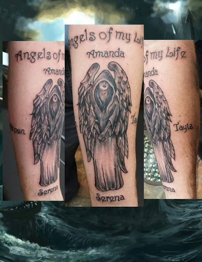 Explore skull tattoo cover up ideas, creative tattoo ideas in Enid, available at IRONHORSE TATTOO & BODY PIERCING STUDIO,LLC