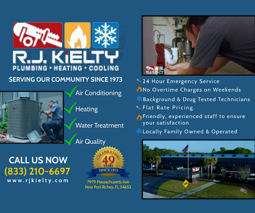 Plumber «R.J. Kielty Plumbing, Heating and Cooling, Inc.», reviews and photos, 9701 Bachman Rd, Orlando, FL 32824, USA