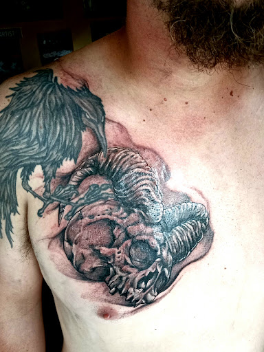 Explore nursing tattoos ideas, creative tattoo ideas in Roanoke, available at RailYard INK