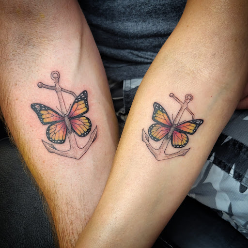 Explore 1984 tattoo ideas, creative tattoo ideas in San Diego, available at Goddess Temple Tattoo Studio