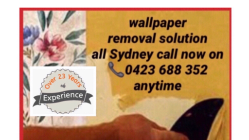 Wallpaper removal Sydney