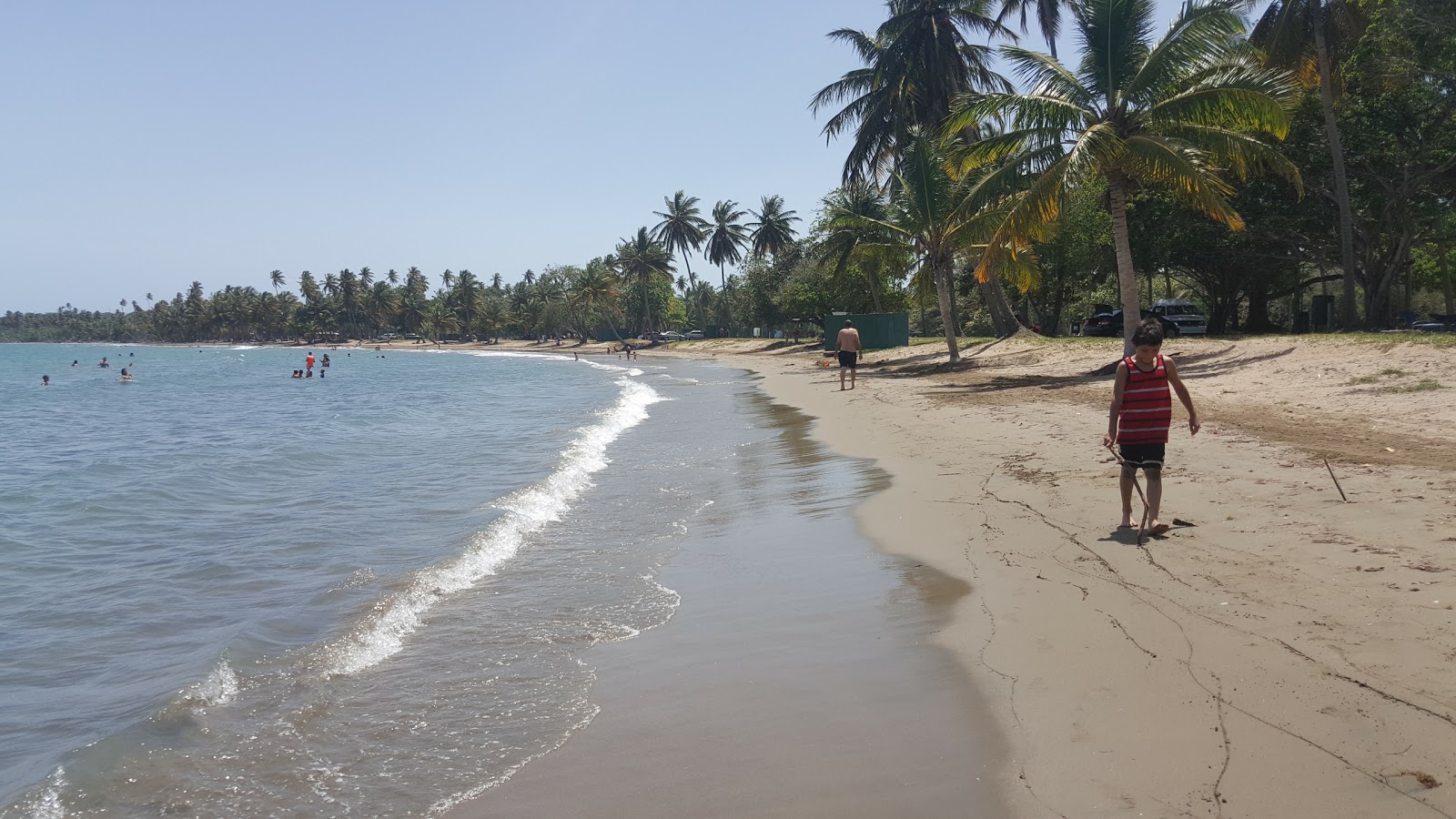 Foto di Punta Guilarte Beach con una superficie del acqua cristallina