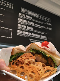 Sandwich au poulet du Restaurant japonais Aki Café à Paris - n°12