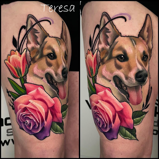 Explore umbreon tattoo ideas, creative tattoo ideas in Sanford, available at Venom Ink Tattoo