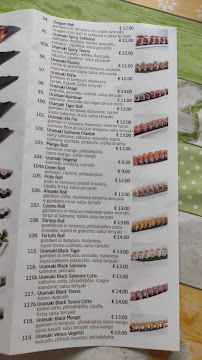 Gyomo Sushi Restaurant à Erba carte