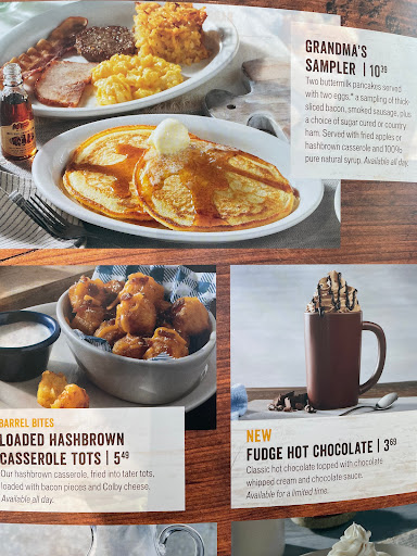 American Restaurant «Cracker Barrel Old Country Store», reviews and photos, 1240 NJ-73, Mt Laurel, NJ 08054, USA