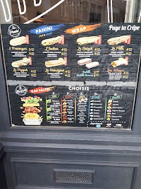 Crêperie Paye Ta Crêpe à Douai (le menu)