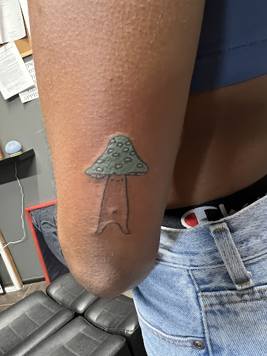 Explore hamsa tattoo ideas, creative tattoo ideas in Sevierville, available at Hudsons House Of Ink