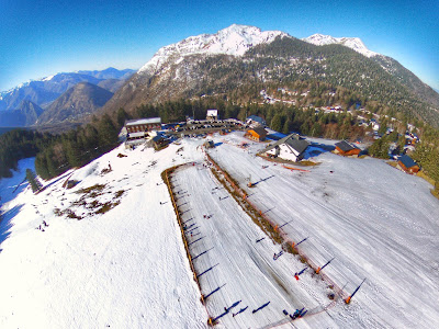 Piste de luge - station à Boutx
