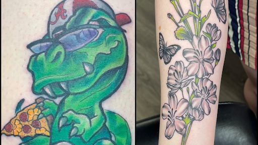 Explore baphomet tattoo ideas, creative tattoo ideas in Gadsden, available at Old School Ink Electric Tattooing