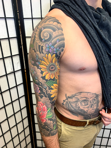 Explore island tattoo ideas, creative tattoo ideas in Yakima, available at Top Kat Tattoo